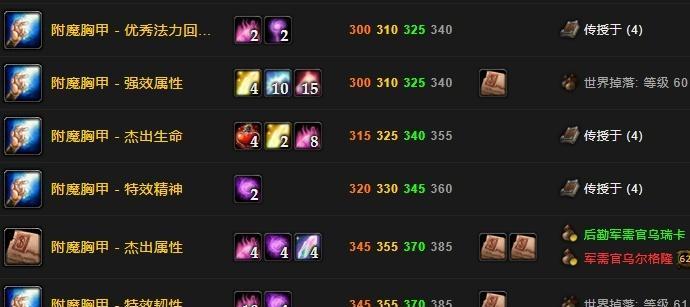 魔兽世界附魔高等级卷轴的方法是什么？  第1张