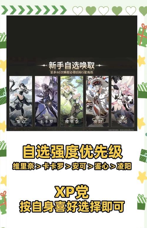 端游初始角色选择建议有哪些？  第2张