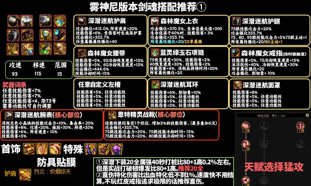 剑魂三觉装扮如何选择属性？属性选择对角色有何影响？  第2张