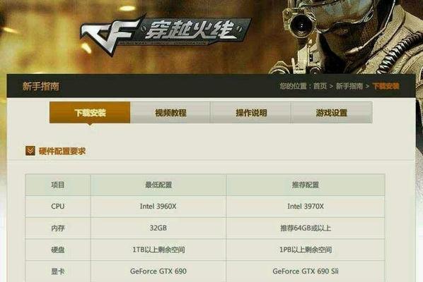 CF生化模式配置要求？如何检查电脑配置？  第3张