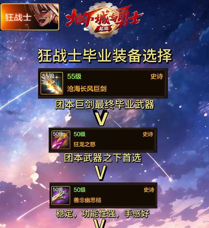 dnf85狂战装备搭配推荐是什么？  第1张