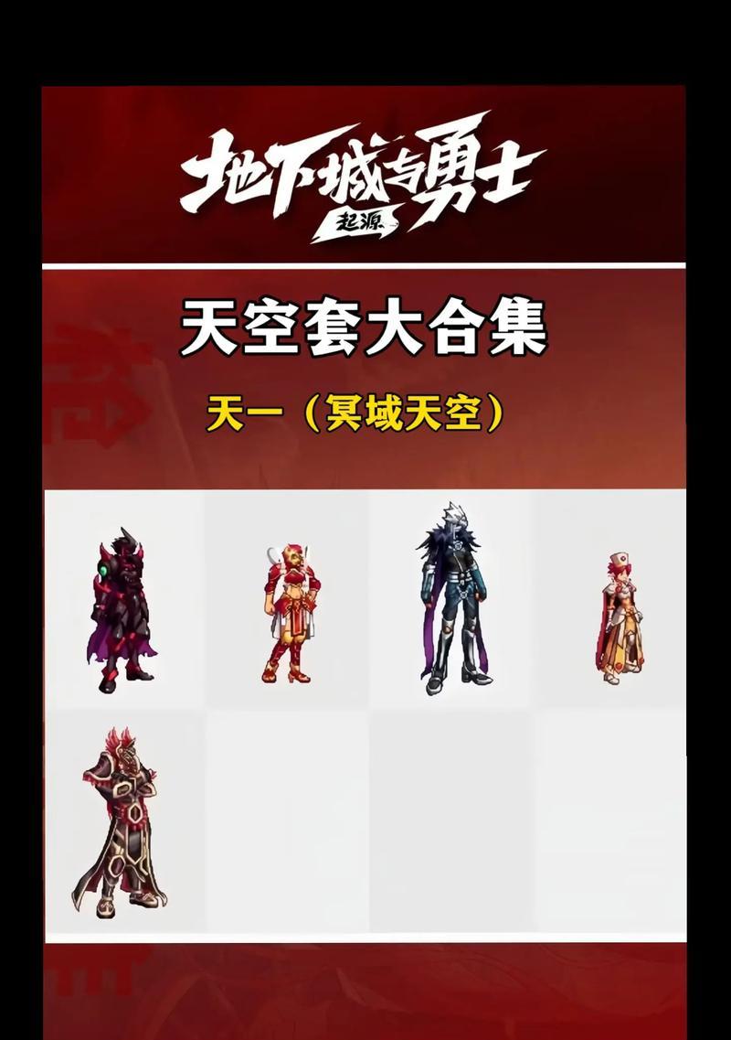 地下城与勇士天空套的样式有哪些？  第2张