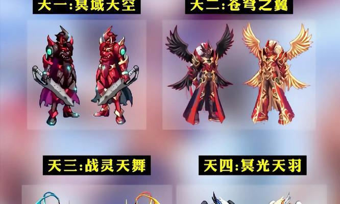 地下城与勇士天空套的样式有哪些？  第1张